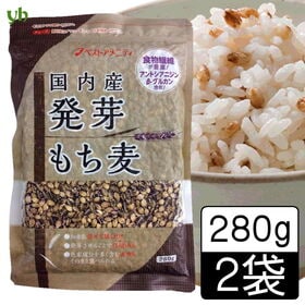 【280g×2袋】国内産 発芽もち麦(ダイシモチ) ベストアメニティ　もちもち ぷちぷち食感