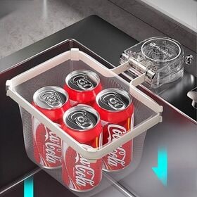 折り畳み可能！水切りホルダー（ホワイト）+水切りネット50枚