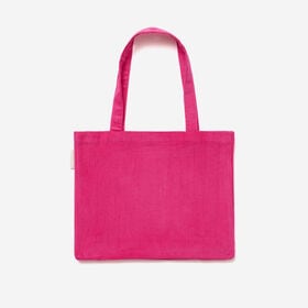 【ピンク】カルティエ美術館限定 高級ベルベット トートバッグ