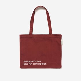 【Rust（茶色）】カルティエ美術館限定 コットン トートバッグ