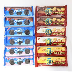 モンデリーズ ナビスコ オレオ・リッツサンド 詰め合わせ【6種・計12コ】