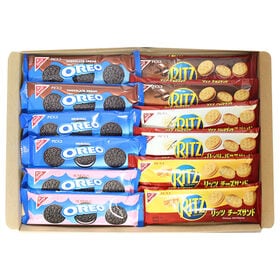 モンデリーズ ナビスコ オレオ・リッツサンド 詰め合わせ【6種・計12コ】