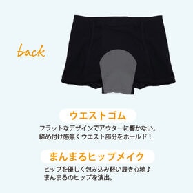 【ブラック/3L-4L/3枚組】エアーフィットサニタリーハイウエストガードル