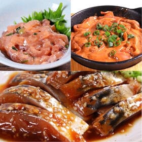 【計600g】おつまみ3点セット（烏賊なめろう・イカゴロ焼き・胡麻サバ）