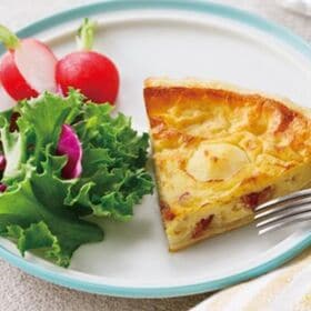 【2種計380g】2種類のキッシュセット(ベーコンとほうれん草&クリームチーズ)