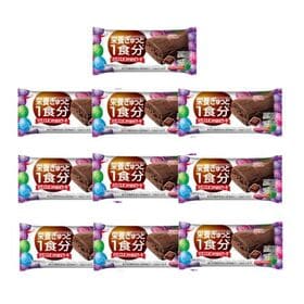 【10コ】グリコ バランスオンminiケーキ＜チョコブラウニー＞