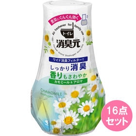 トイレの消臭元 カモミール＆アロマの香り 400ML×16点...