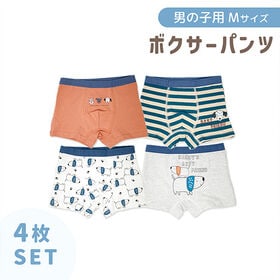 [いぬ／Mサイズ] キッズパンツ【4枚セット】