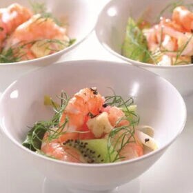 【計50尾/約25尾×2パック】カクテルシュリンプ トレー入り