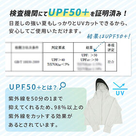 [グレー][Mサイズ]キッズ 日除けパーカー