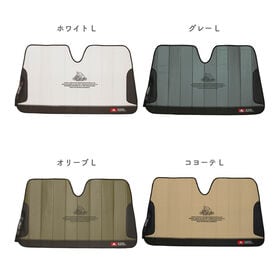 DOLTON（ダルトン）【Lサイズ／ホワイト】オートサンシェード