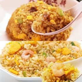 【4種/計34袋】大阪王将 人気チャーハン4種セット (直火炒め・エビ塩・豚カルビ・カレー)
