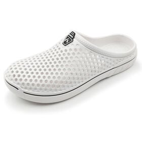 【ホワイト/25cm】アモジ クラシックサンダルYY161 | 足の自然な動きを妨げずフィットネスする履き心地抜群の「クロッグサンダル」