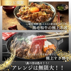 【計500g/250g×2P】九州産黒毛和牛赤身モモスライス  濃厚な旨味とさっぱりした後味