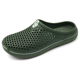 【アーミーグリーン/24cm】アモジ クラシックサンダルYY161 | 足の自然な動きを妨げずフィットネスする履き心地抜群の「クロッグサンダル」