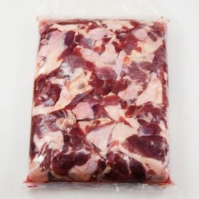 【2kg】鴨肉 一口カット（胸肉・もも肉 ミックス) 冷凍