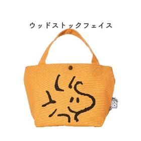 【ウッドストックフェイス】PEANUTS スヌーピー 帆布ミニトートバッグ SNP6015