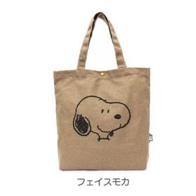 【フェイスモカ】PEANUTS スヌーピー 帆布トートバッグ 6009P
