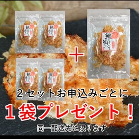 【2袋】「鯛のほぐし焼き」直火焙焼！ふっくらジューシーな金時鯛を蒲焼風に仕上げています♪