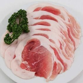 【5kg】豚ウデ スライス 業務用(1kg×5pc)焼肉、しゃぶしゃぶ、丼ぶりに