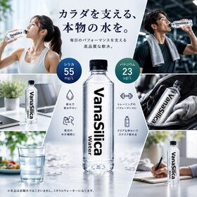 【550ml48本】VanaSilicaWater バナシリカウォーター バナジウム シリカ 天然水