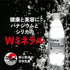 【500ml×35本】VanaSilica バナジウム＆シリカ 強炭酸水（ラベルレス）