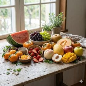 【中箱】旬の果物3種詰め合わせ