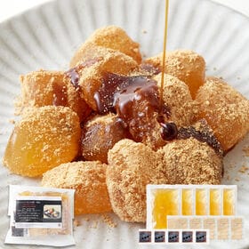 【お徳用5袋】こんにゃくで作ったわらび餅130g×5袋（黒蜜・きなこ付き）