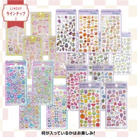 【シール12枚詰め合わせ福袋】 立体 ぷっくり かわいい ランダムシール