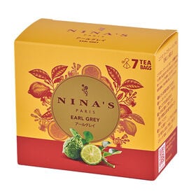 【賞味期限要確認】【7個入り×10箱】NINA'S アールグレイ ティーバッグ | 甘く香ばしいキャラメルの香りがする紅茶
