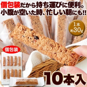 オートミールバー（フルーツ）10本