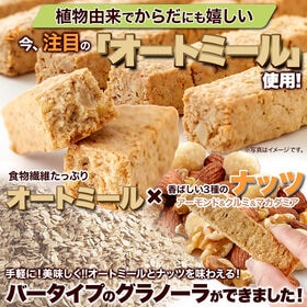 オートミールバー （ナッツ） 10本