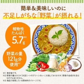 カゴメ 大豆ミートのグリーンカレー 170g×10個