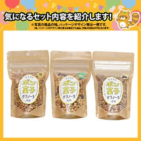 発酵菓子カヌカ ポン菓子グラノーラ 詰め合わせ（3種・計6コ）