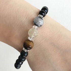 【日替わり数量限定】願いが叶うシリーズ【☆金運成就☆金運アップ3強ブレス Lサイズ】【先行チケット利用NG】