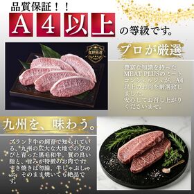 【計300g/100g×3P】九州産黒毛和牛ミスジステーキ《贅沢な口どけ 希少部位の旨みを食卓へ》