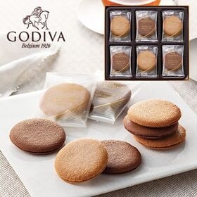 【18枚入り】ゴディバ ラングドシャクッキー2種アソートメント | 軽やかに焼き上げたラングドシャでチョコレートをサンドしました。