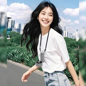 【グレー】USB充電式ペルチェファン