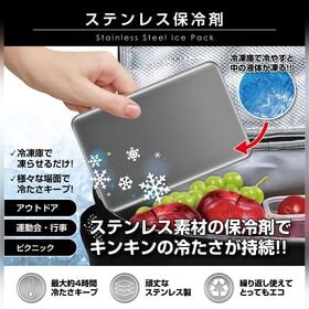 次世代保冷剤　ステンレス保冷剤