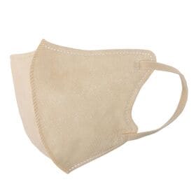 【サンドベージュ・大人用／100枚】3Dマスク
