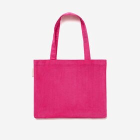 【ピンク】カルティエ美術館限定 高級ベルベット トートバッグ