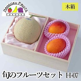 【母の日予約受付】5月6日~順次出荷 フルーツセット H07(完熟マンゴー・マスクメロン)