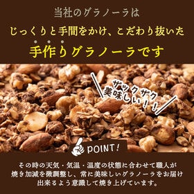 【初回限定】【300g】カカオニブ入りチョコグラノーラ(ミックスナッツ配合)