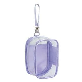 【パープル】クリアぬいポーチ | お気に入りのぬいぐるみとおでかけ♪