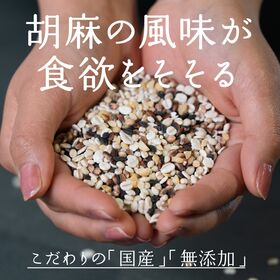 【初回限定】【800g(400g×2袋)】国産 胡麻香る十穀米 (雑穀米・チャック付き)