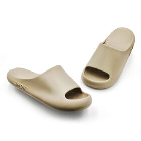 【ブラウン/25cm】アモジ シャワーサンダル 厚底 EVA 軽量 室内外兼用 SS6627