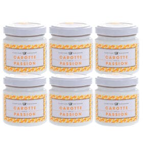 【賞味期限】【6個】コンフィチュールパリジェンヌ キャロットパッション | 添加物不使用！伝統を尊重した製法・考え方によって製造されたコンフィチュール