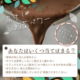 【日替わり数量限定】【賞味期限間近】【500g】乳酸菌ブレンドココアパウダー(チャック付き)【先行チケット利用NG】