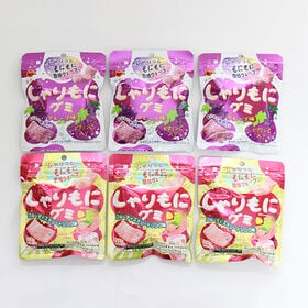 ブルボン しゃりもにグミ（グレープ・フルーティエナジードリンク）【6コ】