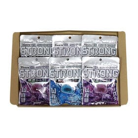 カンロ  ザ・ストロング2種（グレープソーダ・ソーダ）【6コ】